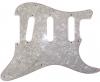 WHITE PEARL STRAT PICKGUARD 3PLY D